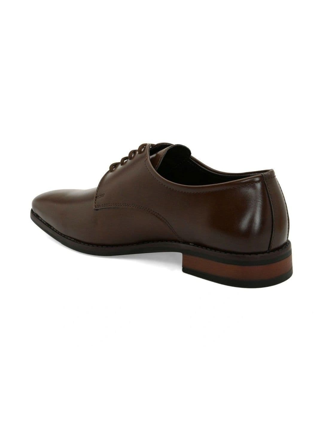House of Pataudi Men Textured Formal  Derbys thumbnail 6
