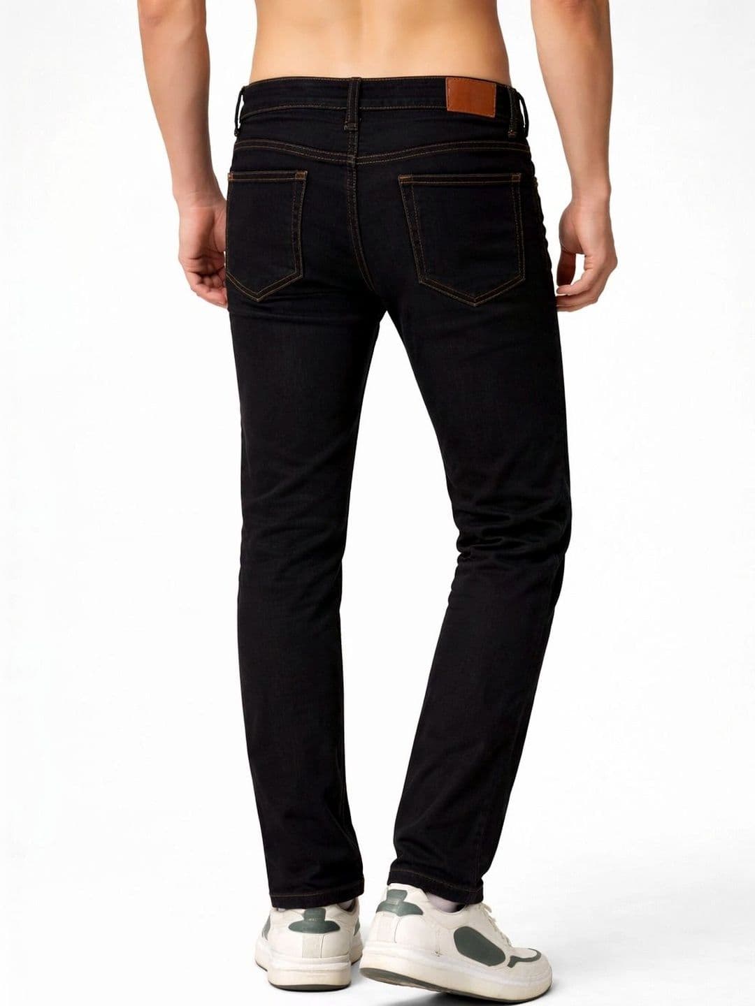 Mast & Harbour Men Regular Fit Mid-Rise Stretchable Jeans thumbnail 6