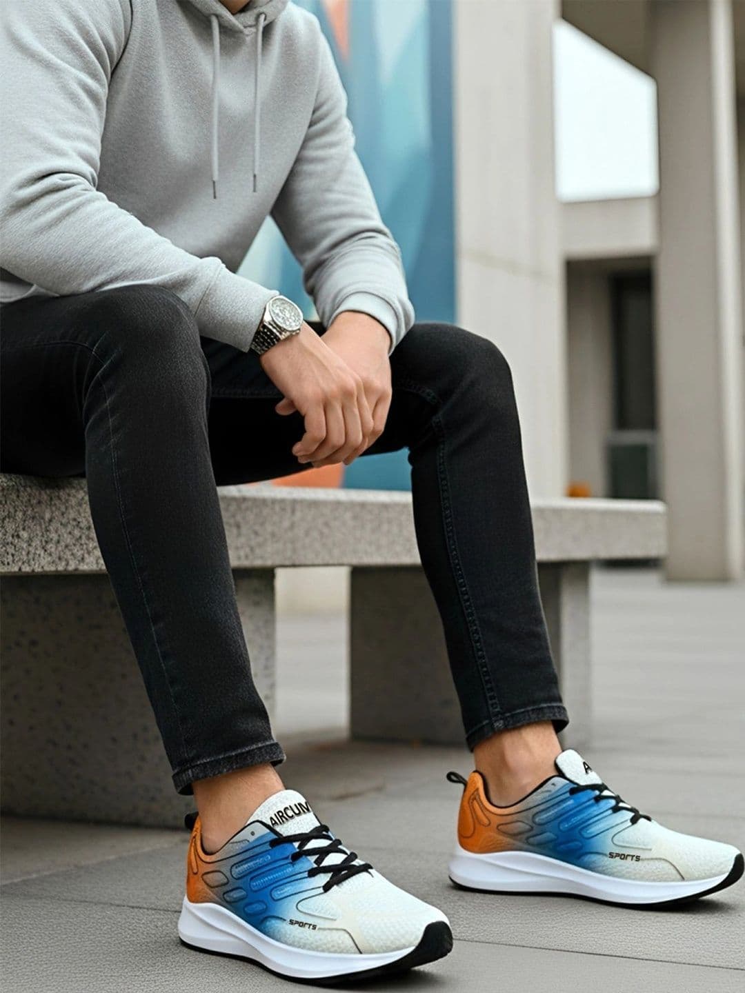 Aircum Men Mesh Running Shoes thumbnail 5
