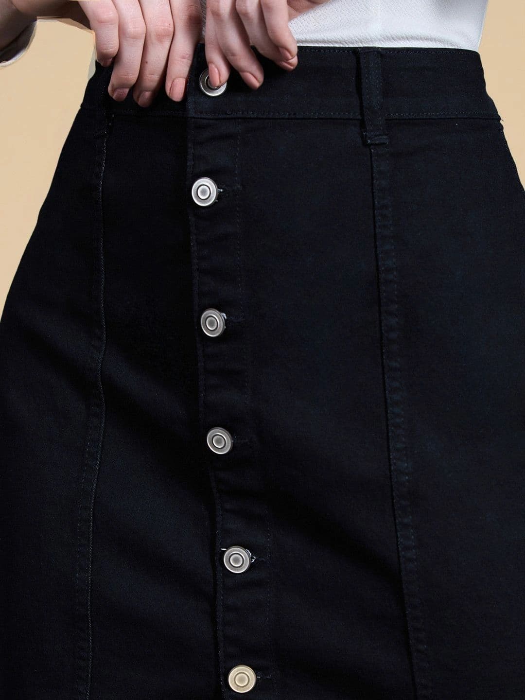 Chemistry Women Denim Mini A-Line Skirt thumbnail 2