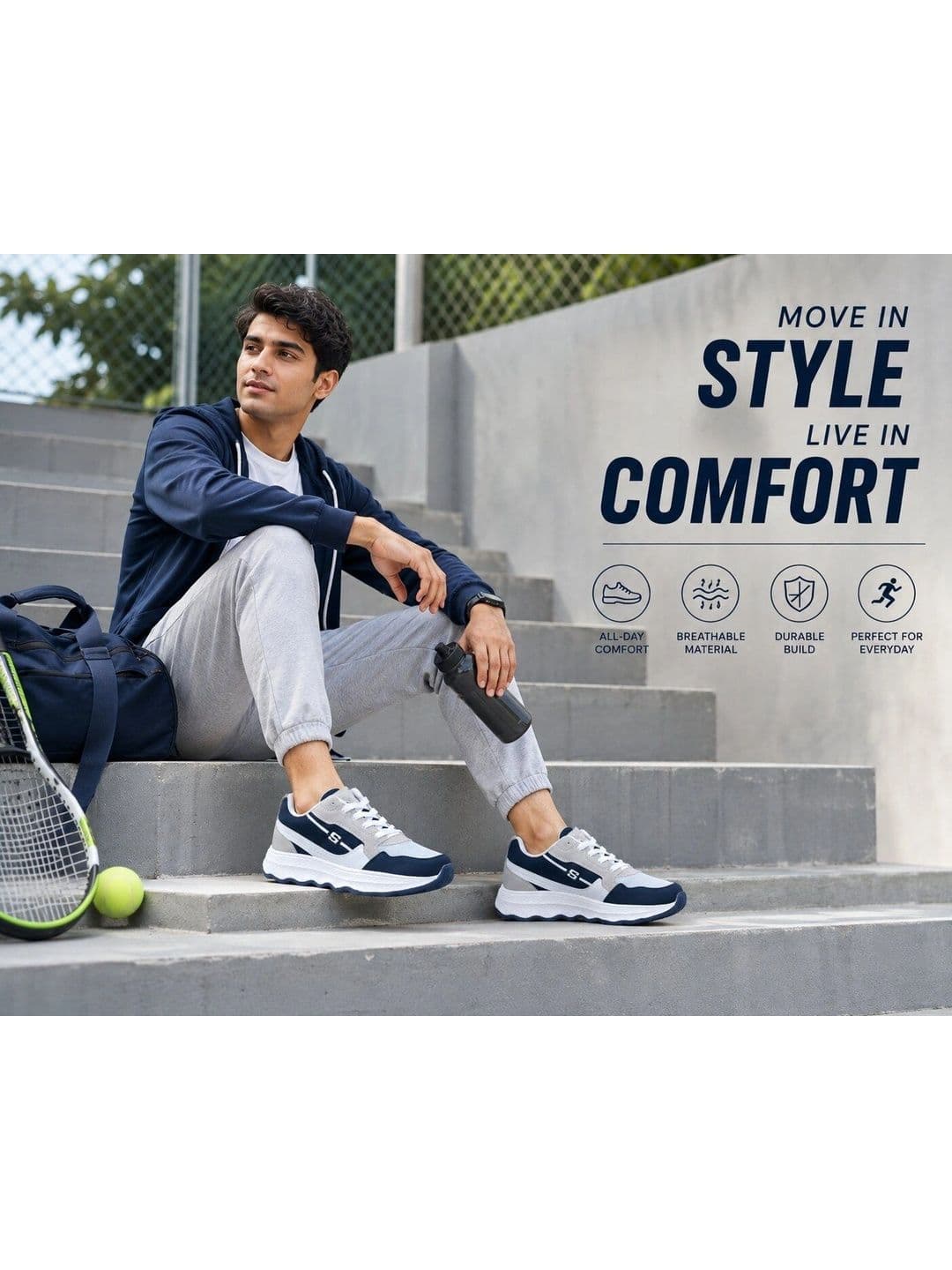 Rayvon Men Training or Gym Shoes thumbnail 2