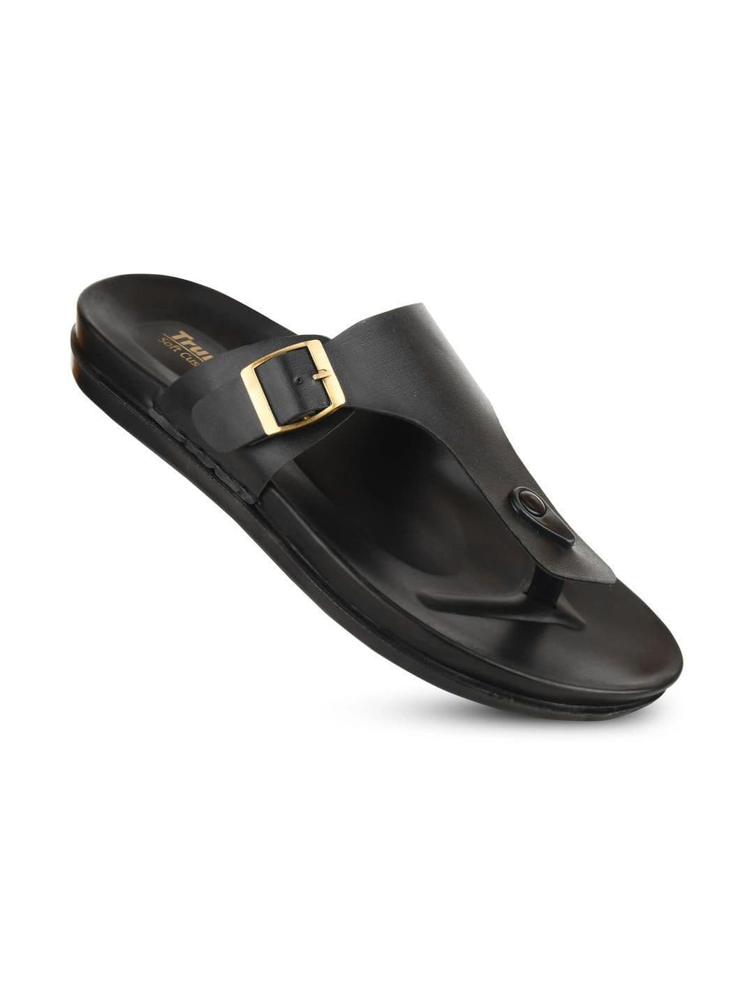 Trump Men Black Flip Flops thumbnail 5