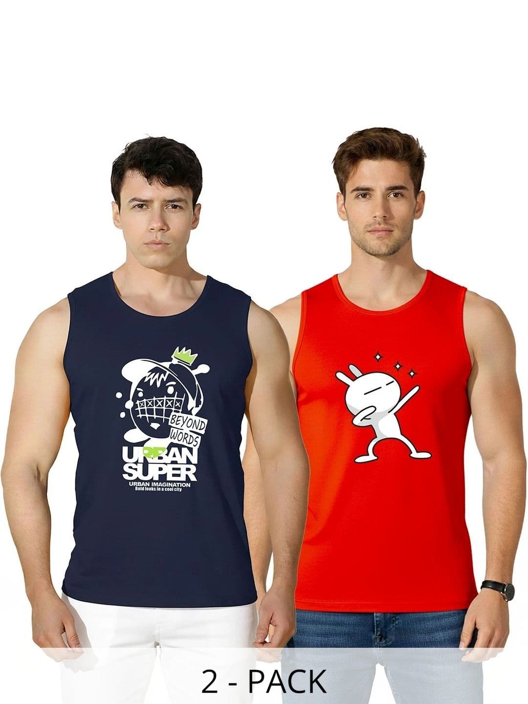 CRYPTIC Men 2 Printed T-shirt - view 1