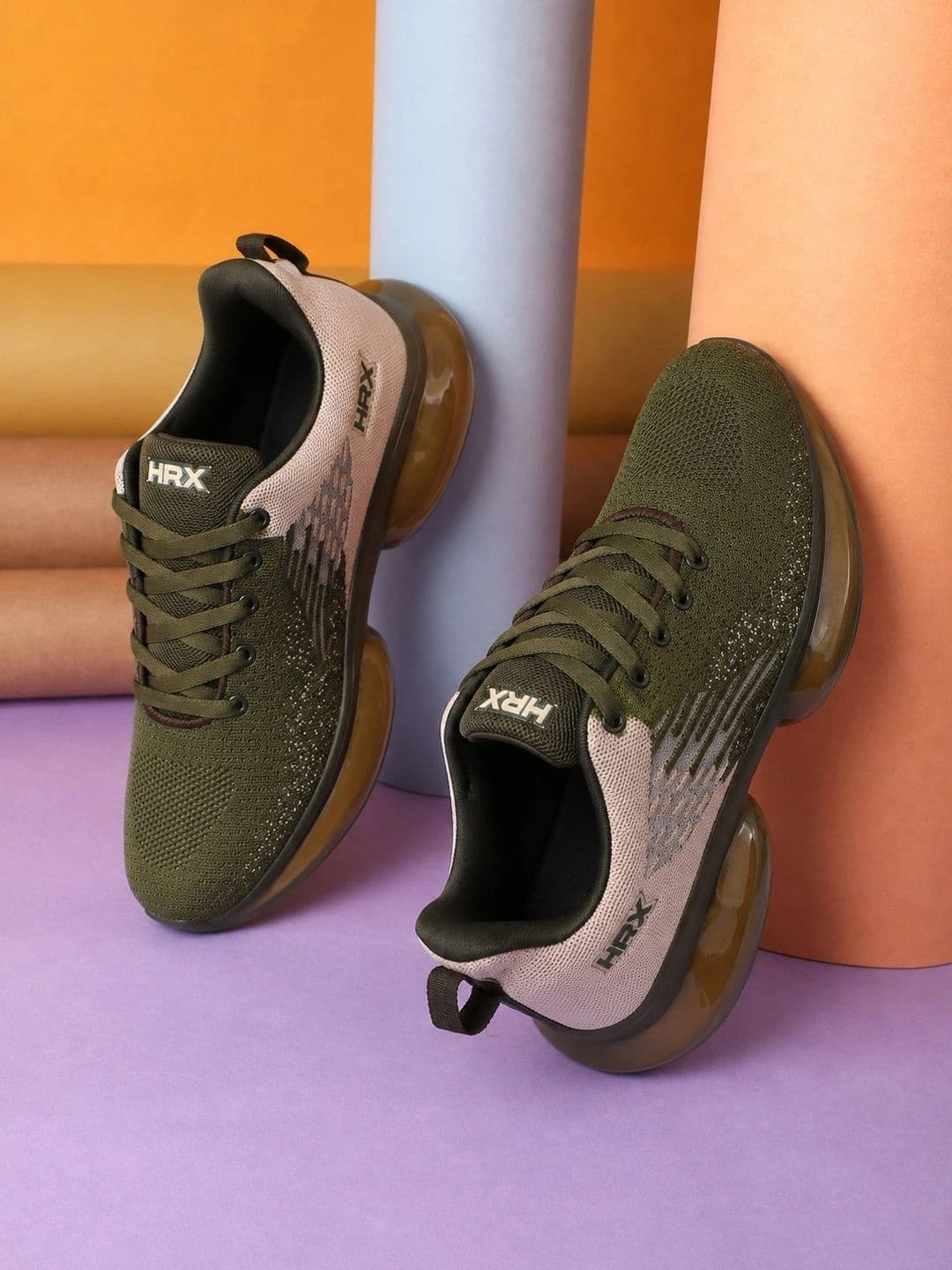 HRX by Hrithik Roshan Men Textile Running Shoes - view 1