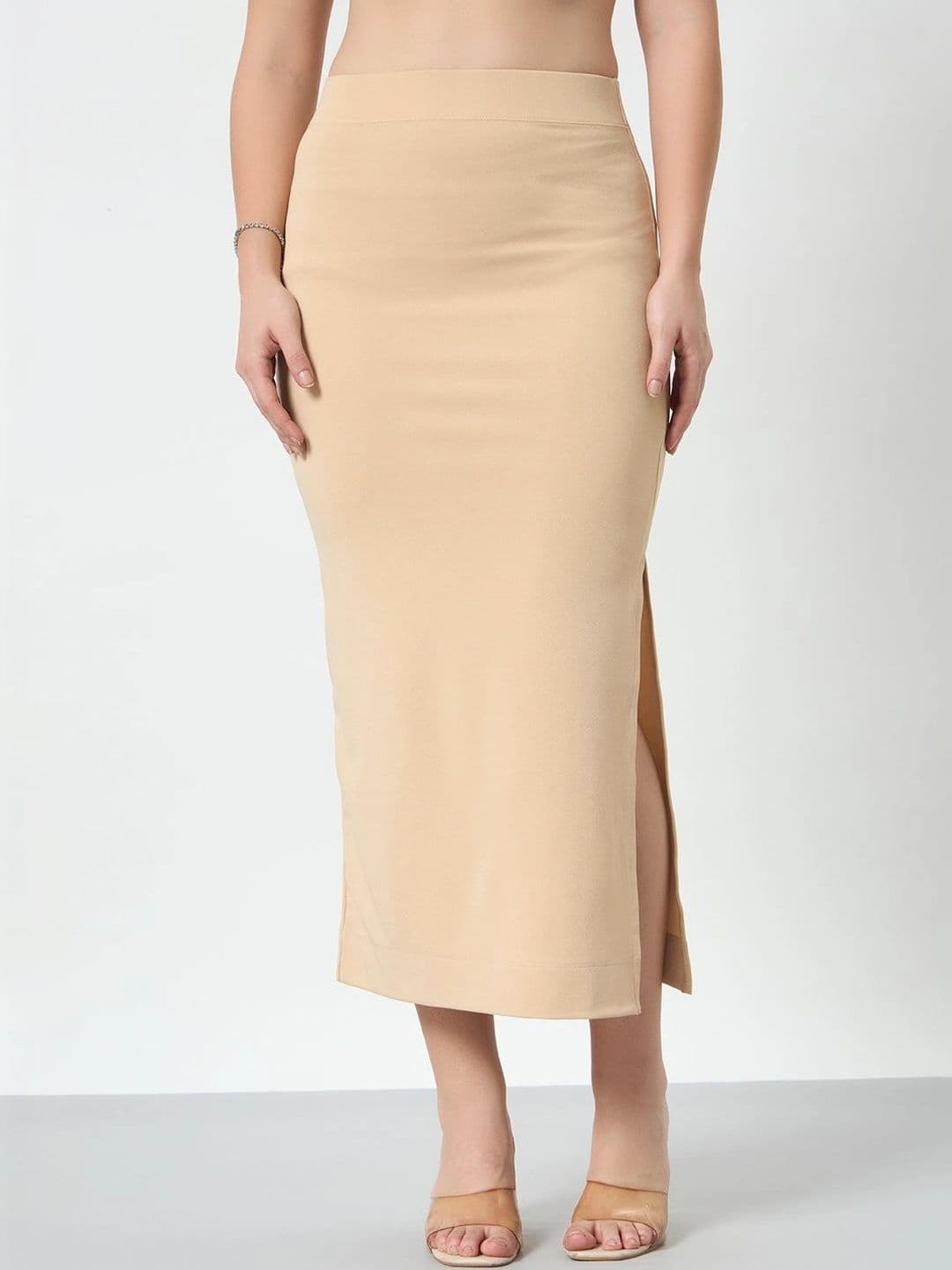 Trend Arrest Women Side Slit Midi Straight Skirt - view 1