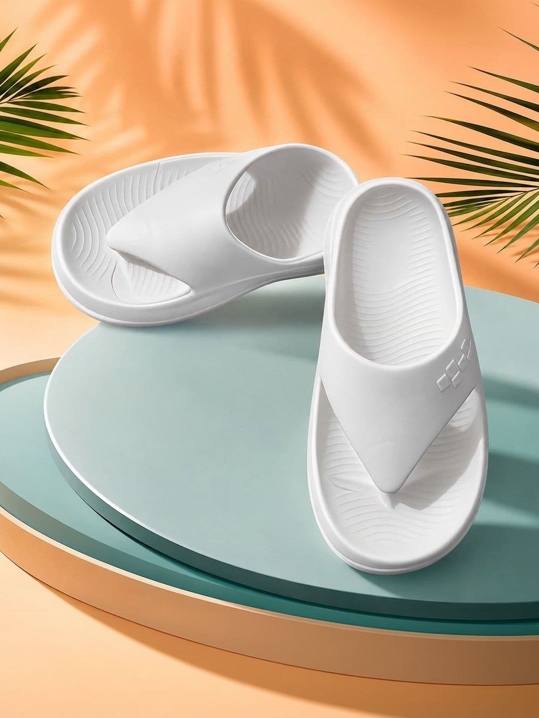NEW ORANIE Men Pack of 2 Printed Sliders thumbnail 2