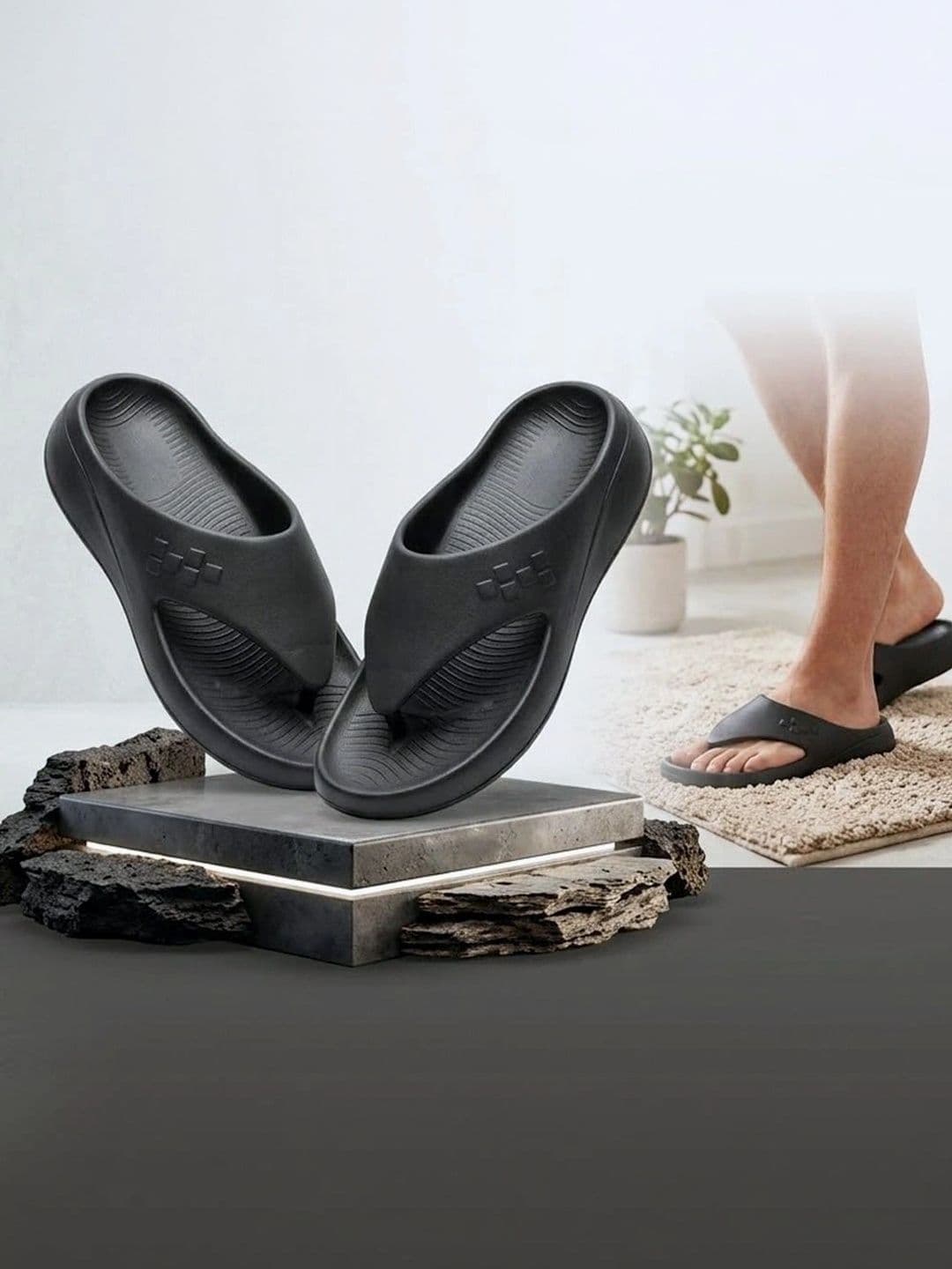NEW ORANIE Men Thong Flip-Flops thumbnail 5