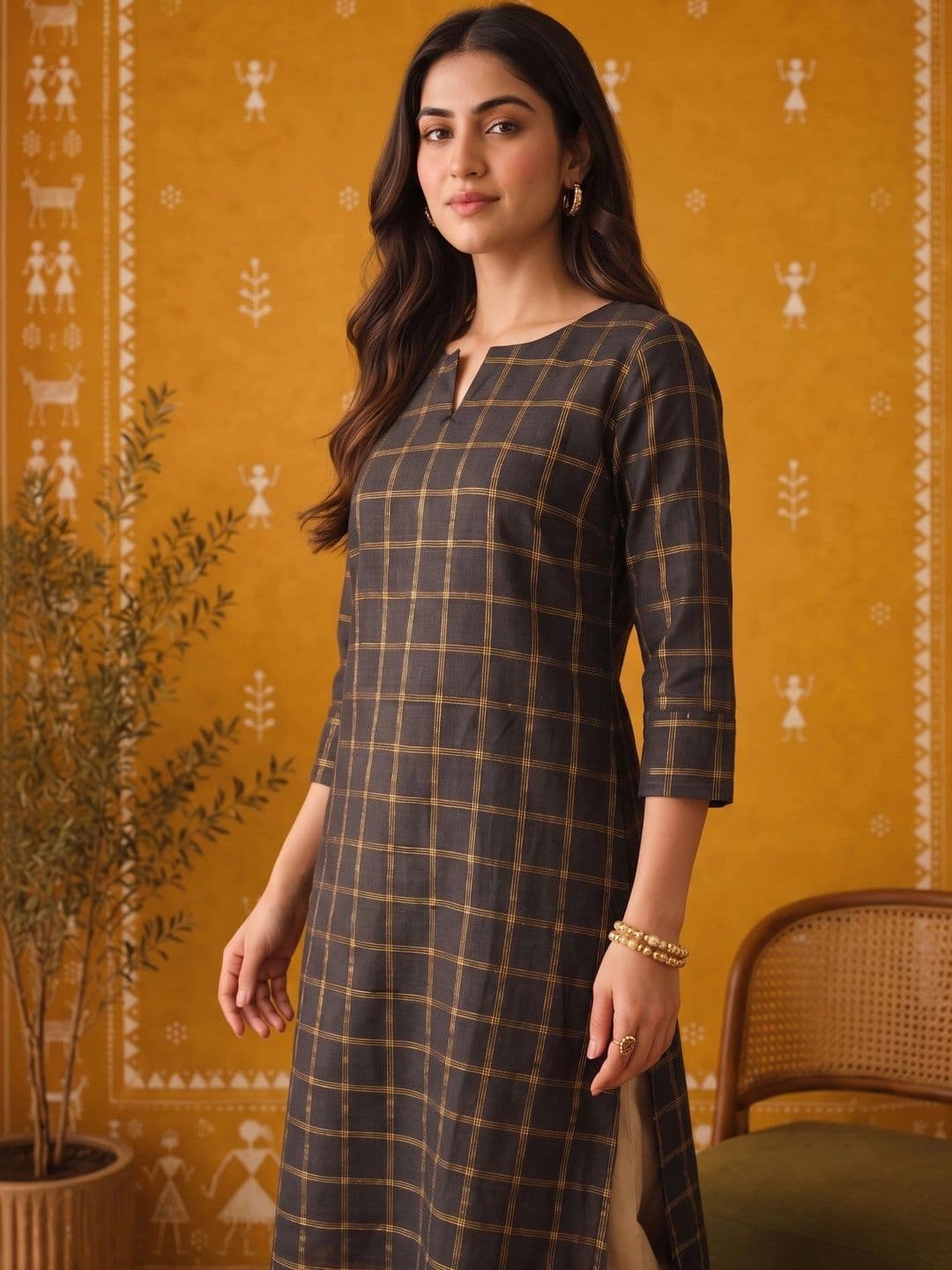 Anouk Women Handloom Kurta thumbnail 3