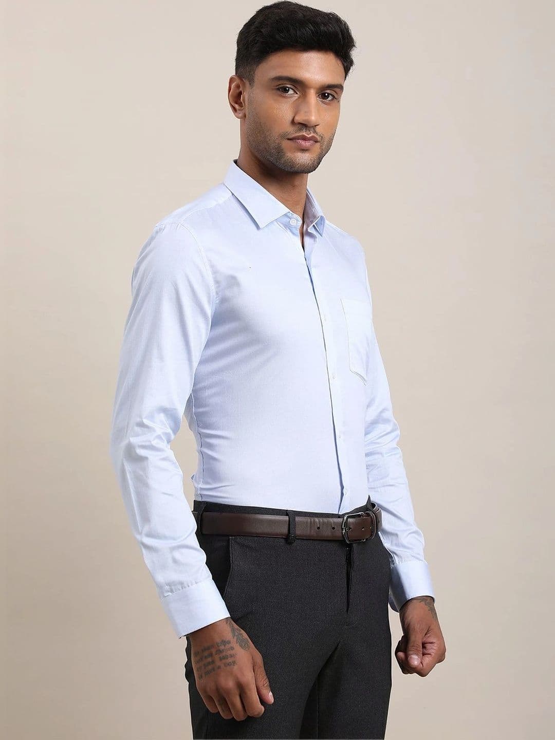 Turtle Men Standard Slim Fit Formal Shirt thumbnail 4