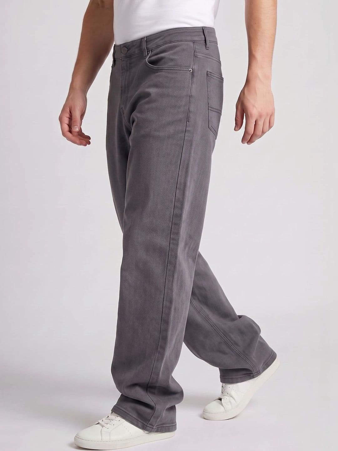 BELANO Men Comfort Mid-Rise Light Fade Stretchable Jeans thumbnail 4