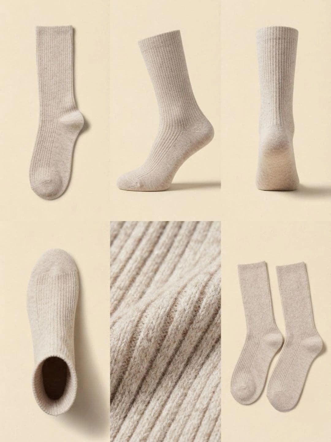 Cdeck Men Woolen Calf Length Socks thumbnail 3