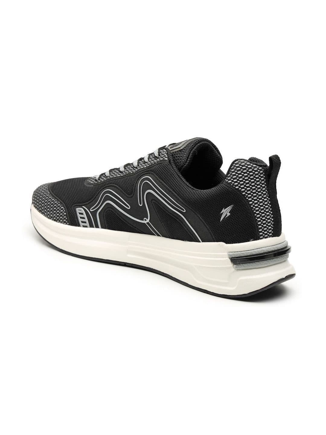 HOS Men Textured Lace-Up Casual Lightweight Comfortable Shoes thumbnail 3