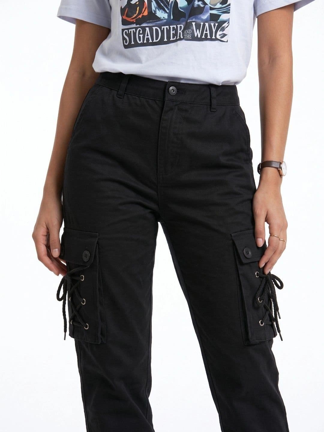 SZN Women Classic Relaxed Fit Mid-Rise Coated Stretchable Jeans thumbnail 3