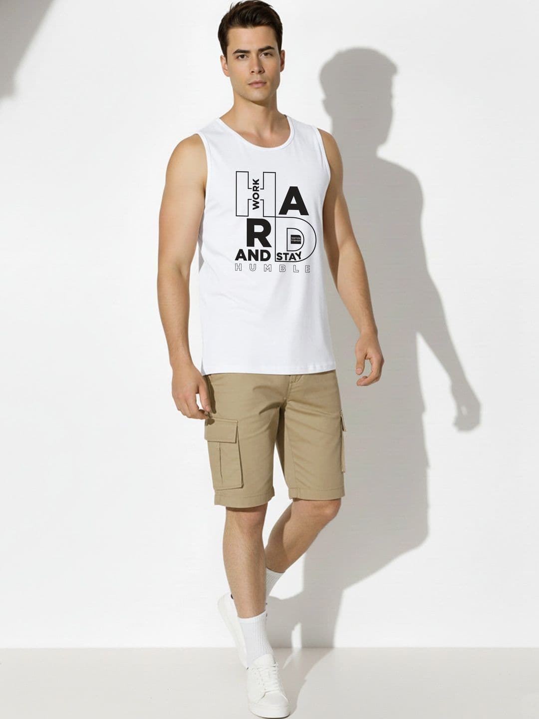 SKY HARBOAR Men Typography  Pack Of 2 Printed T-shirt thumbnail 4