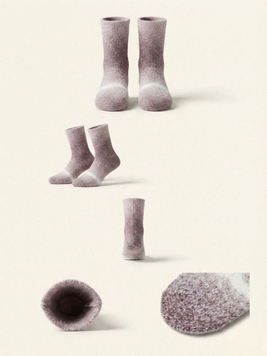 Cdeck Men Woolen Patterned Above Ankle Socks thumbnail 6