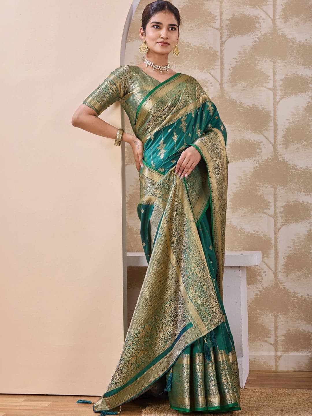 Maharanga Woven Design Zari Art Silk Banarasi Saree - view 1