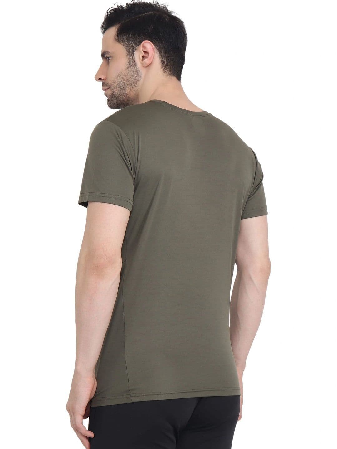 EFITO Men Colourblocked Dri-FIT T-shirt thumbnail 6