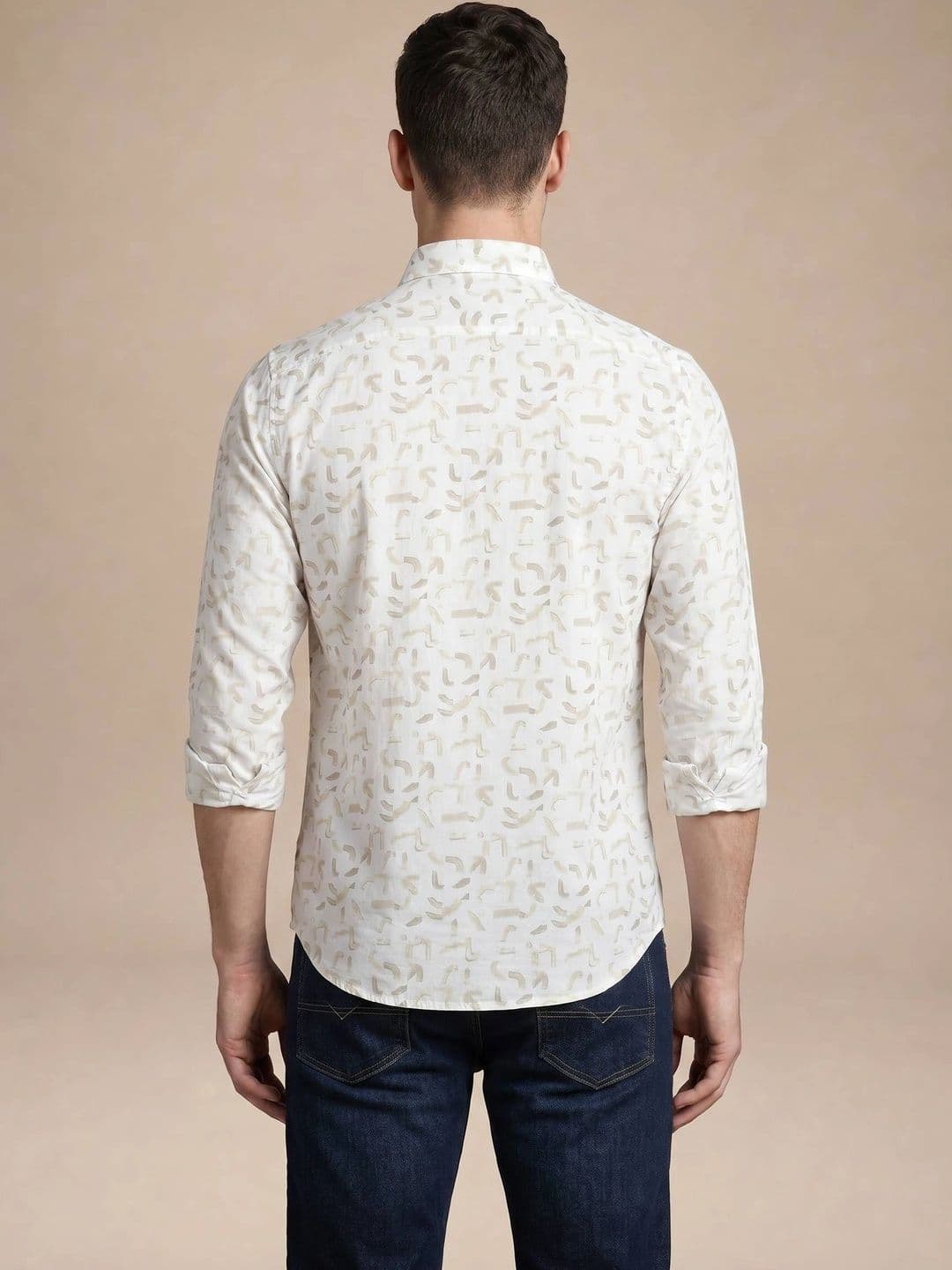 Turtle Men Relaxed Slim Fit Printed Casual Shirt thumbnail 4