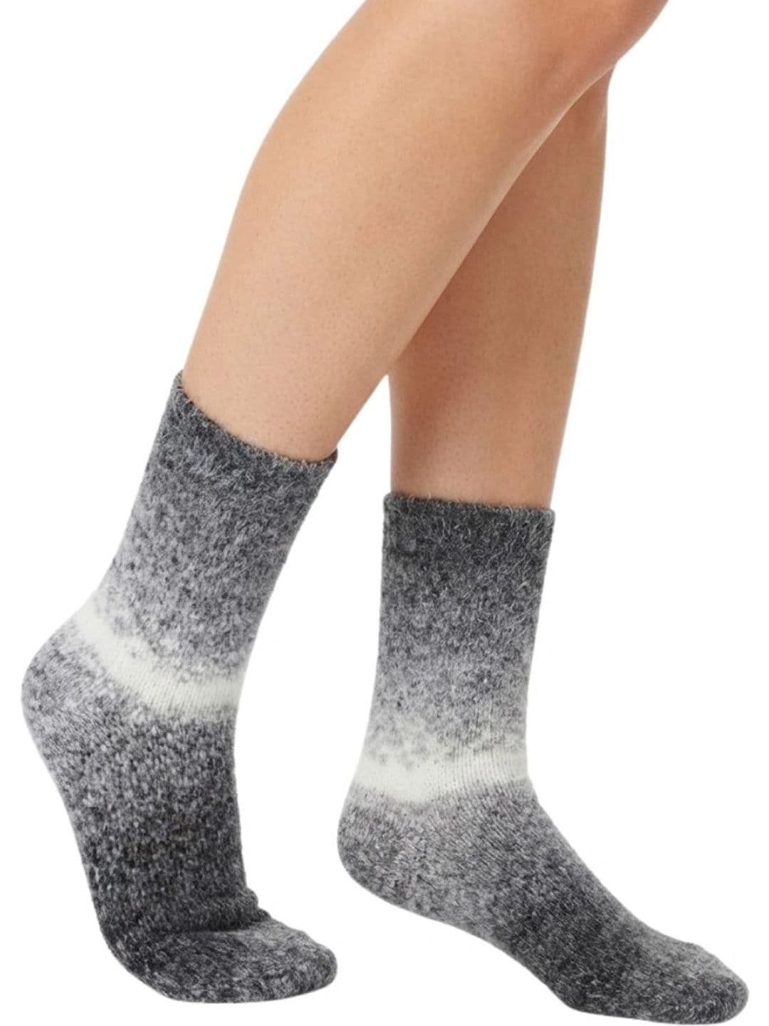 Cdeck Men Woolen Colourblocked Above Ankle Socks - view 1