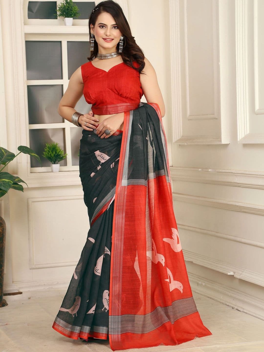 MANVAA Saree thumbnail 2