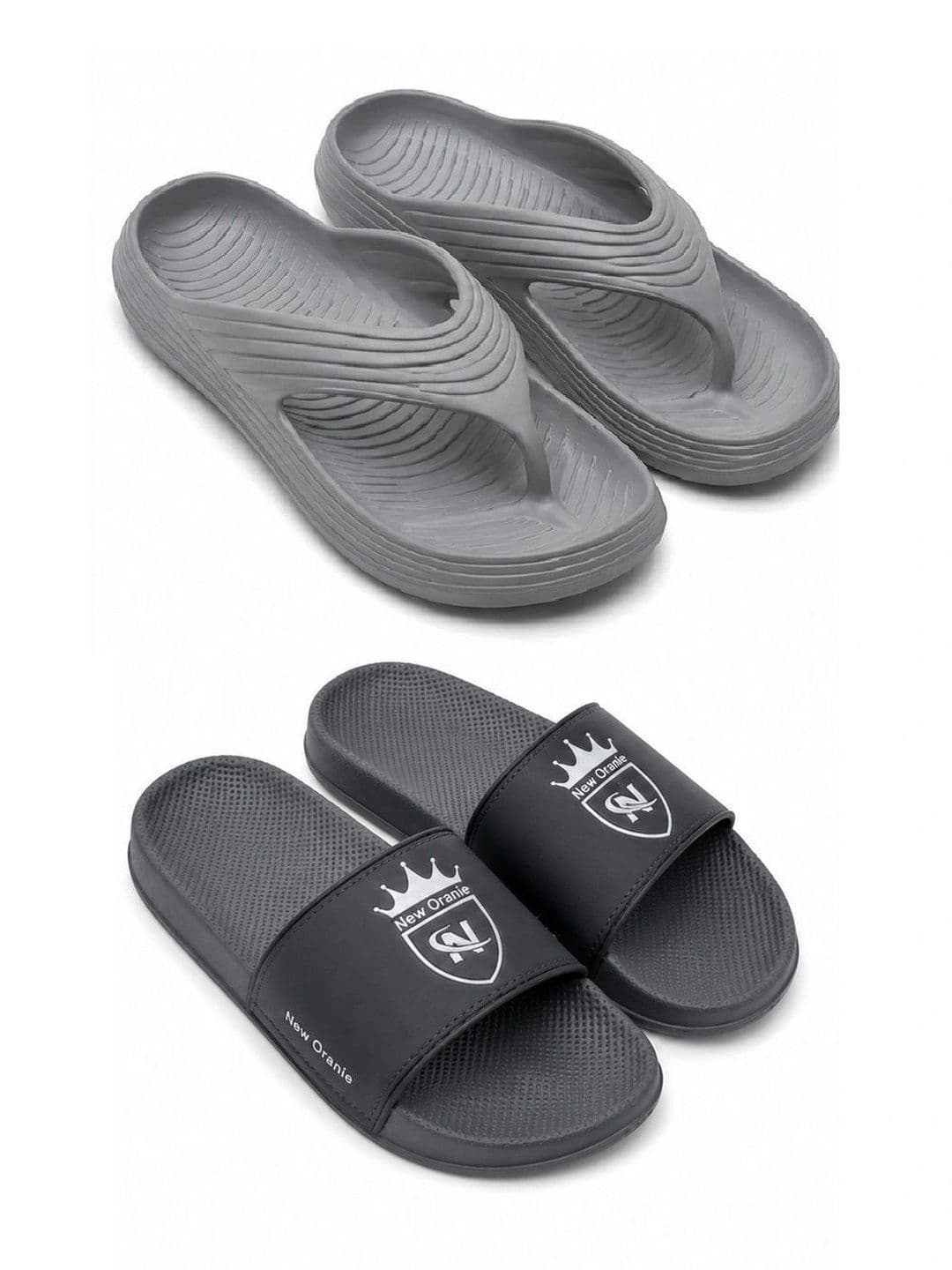 NEW ORANIE Men Pack of 2 Thong Combo of Flip-Flops - view 1