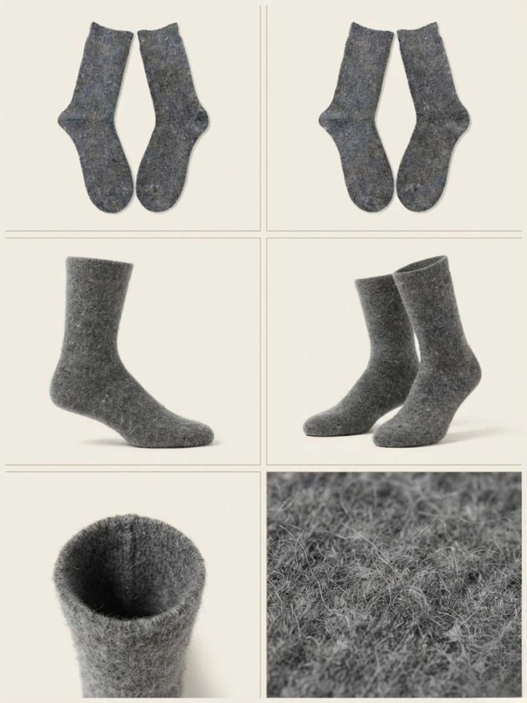 Cdeck Men Woolen Calf Length Socks thumbnail 6
