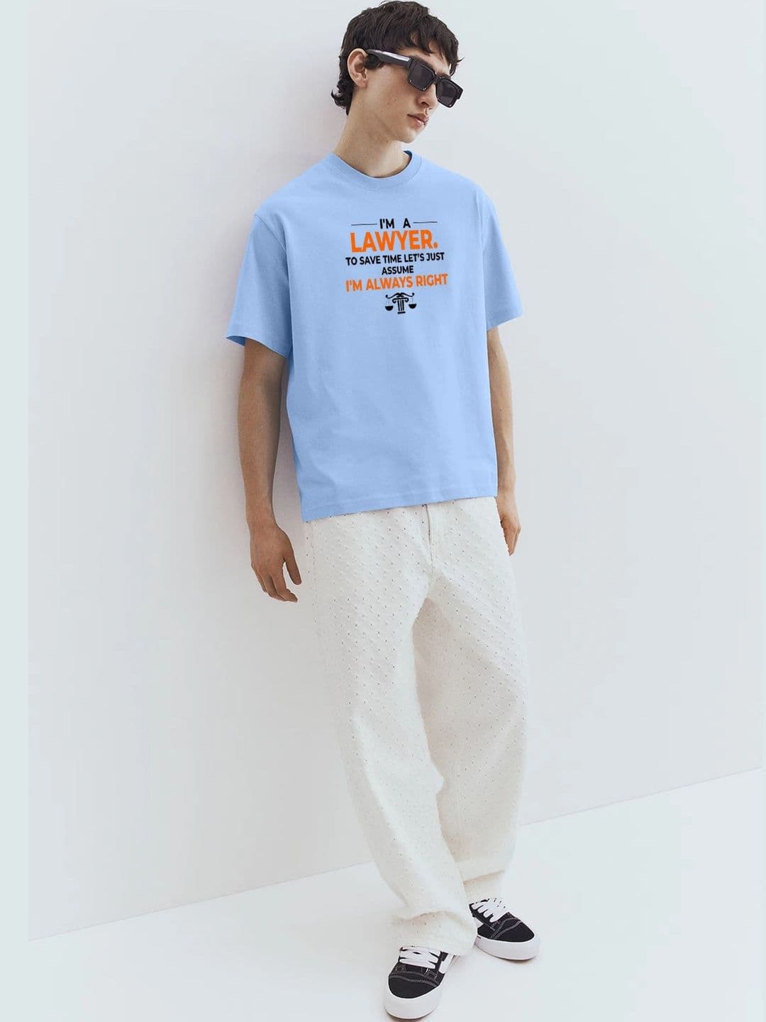 Moda rapido X TOGS & TERRE Men Typography Printed Organic Cotton T-shirt thumbnail 3