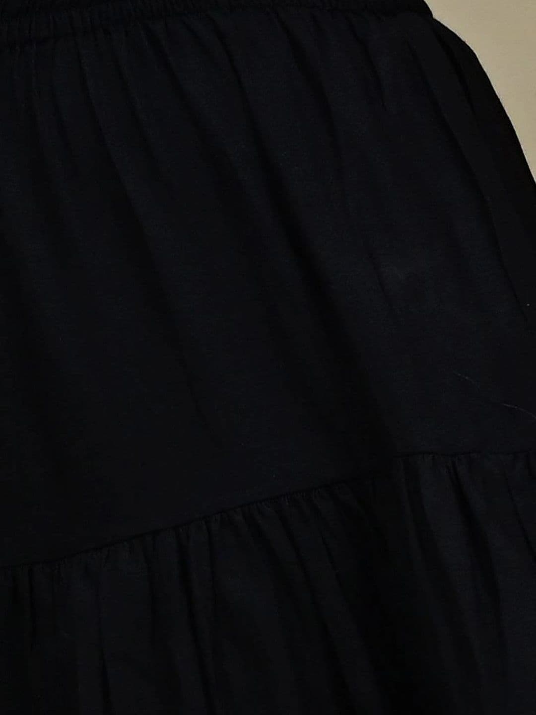 KELWA Women Tiered Maxi Flared Skirt thumbnail 4