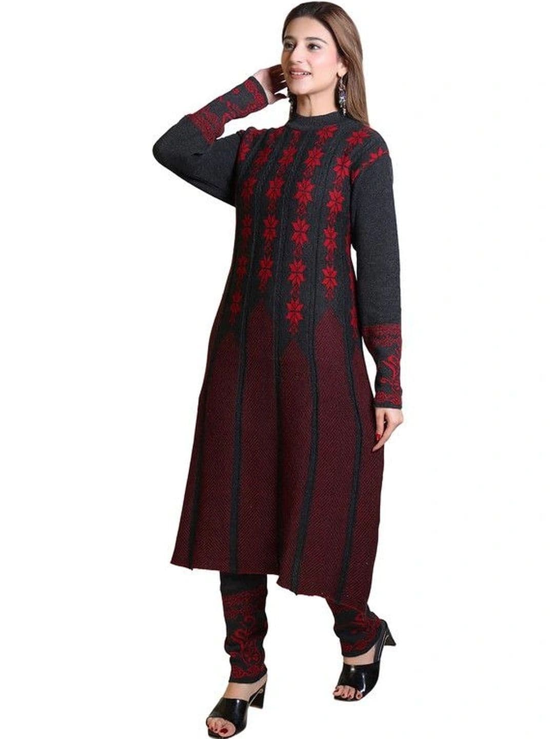 GRAND-LINE Women Ethnic Motifs Printed Regular Kurta Set thumbnail 3