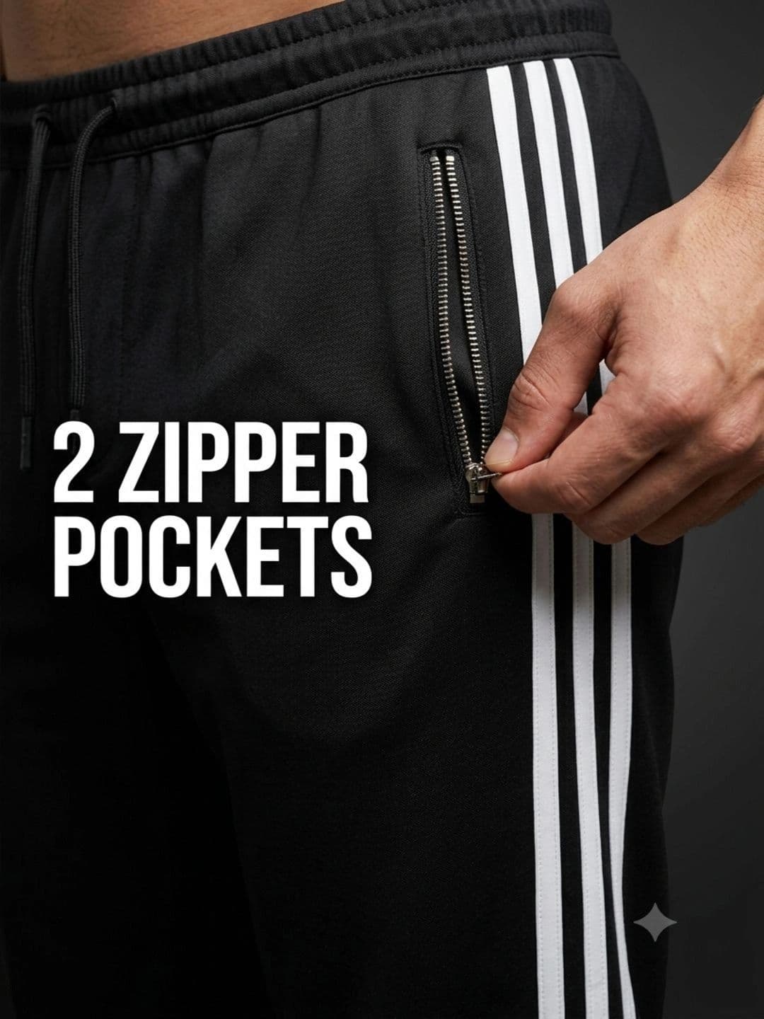 Bite and Style Men Straight Fit Colourblocked Training Track Pants thumbnail 6