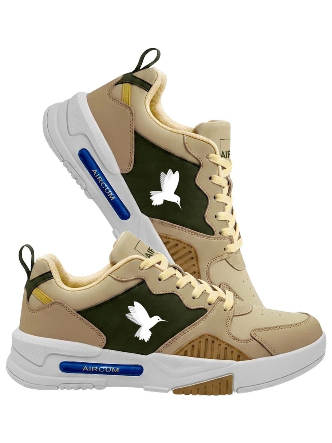 Aircum Men Colourblocked Sneakers thumbnail 4