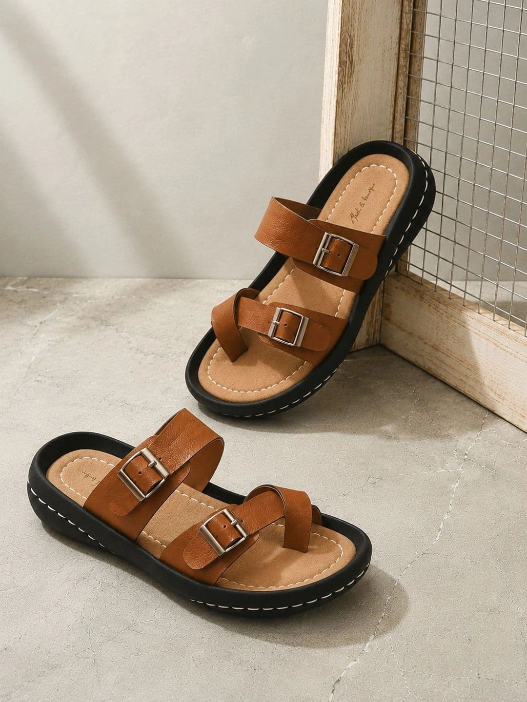 Mast & Harbour Men Comfort Sandals thumbnail 2