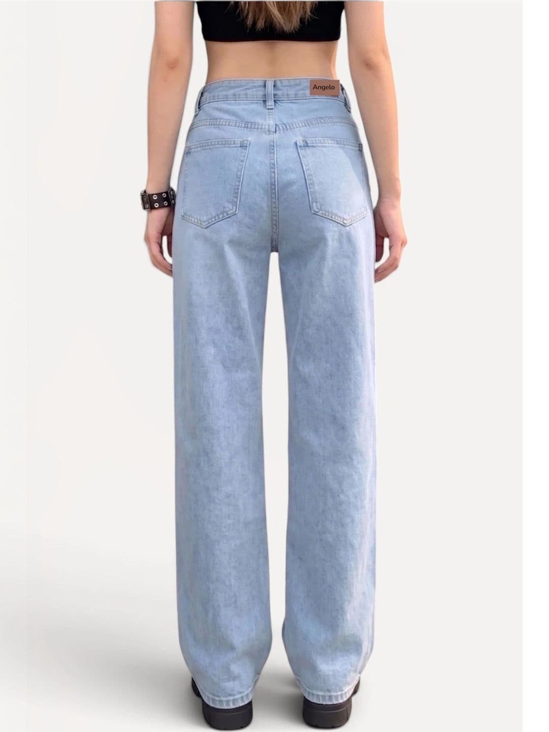 Angelo Women Loose High-Rise Stretchable Jeans thumbnail 2