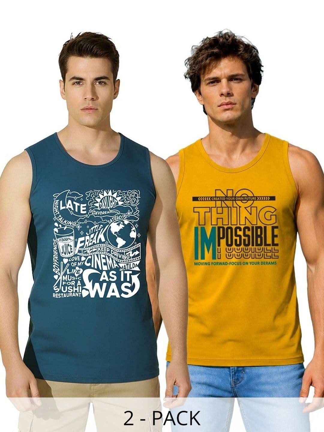 SKY HARBOAR Men Typography 2 Printed T-shirt - view 1