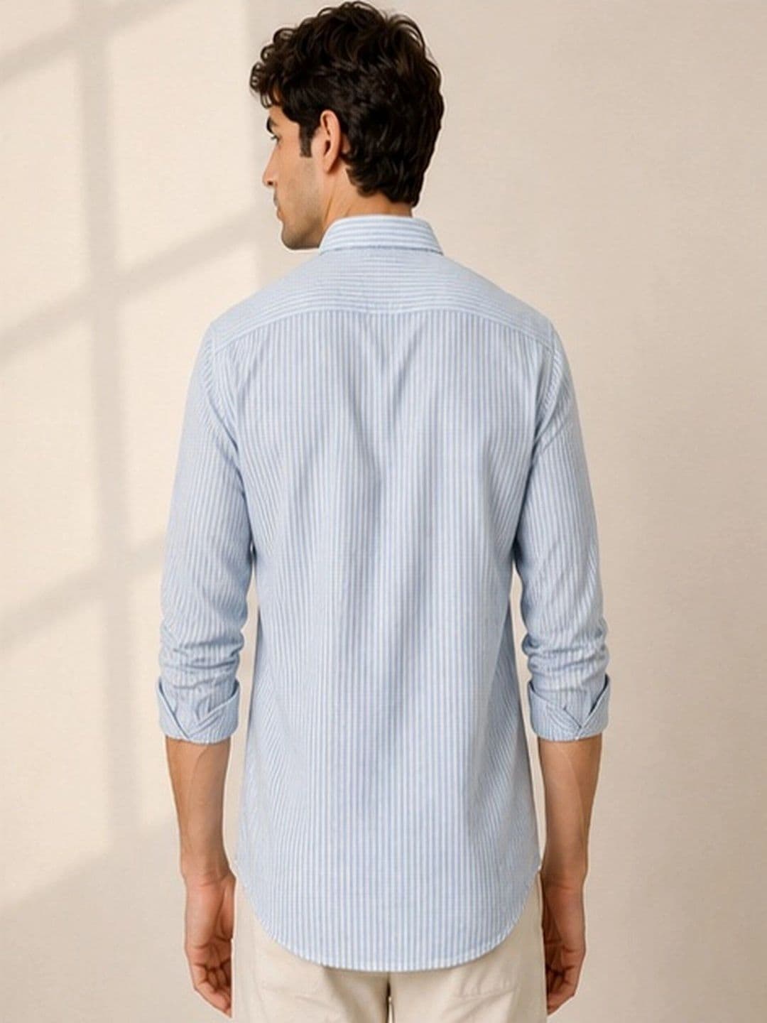 Mast & Harbour Men Classic Striped Casual Shirt thumbnail 2