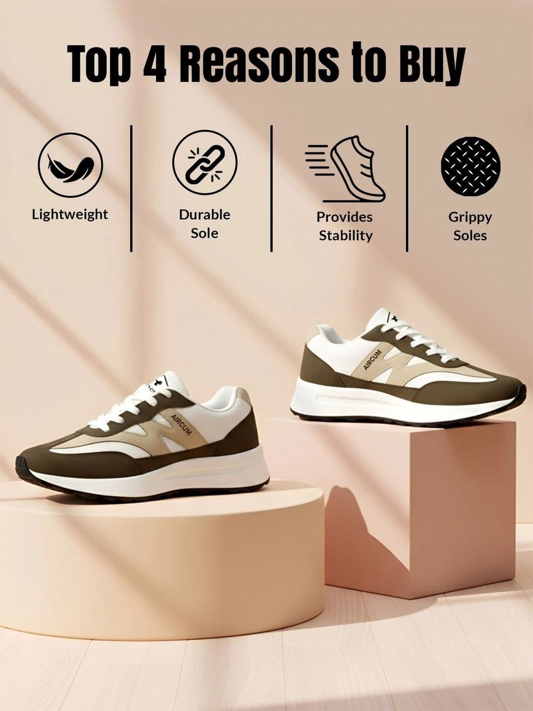 Aircum Men Mesh Running Shoes thumbnail 4