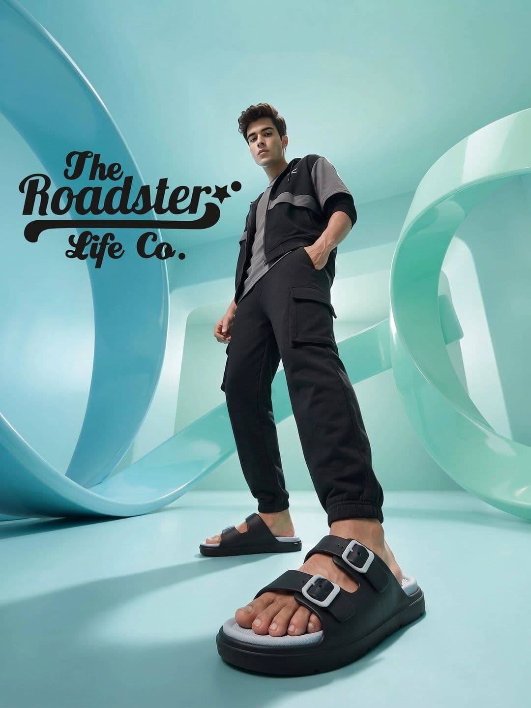Roadster Men Regular EVA Sliders thumbnail 2