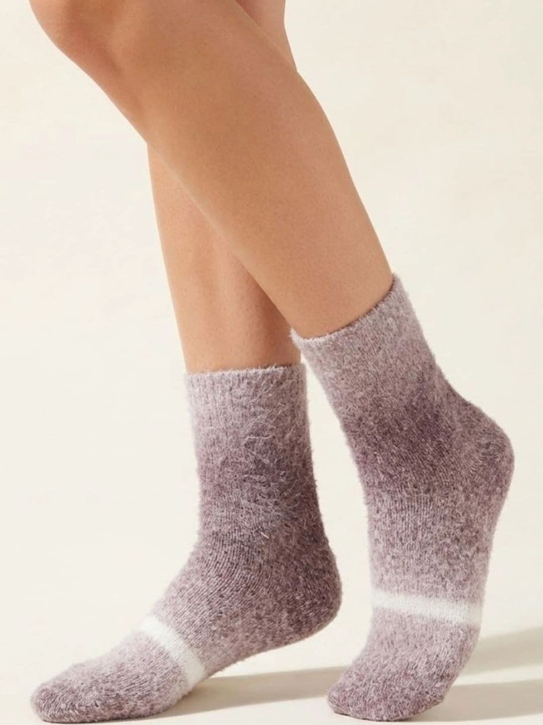 Cdeck Men Woolen Patterned Above Ankle Socks thumbnail 2