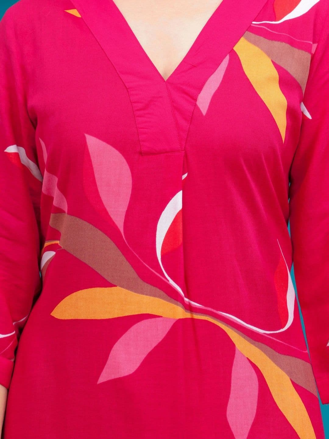 Ethnikaasilqora Women Printed Regular Kurta with Trousers & With Dupatta thumbnail 2