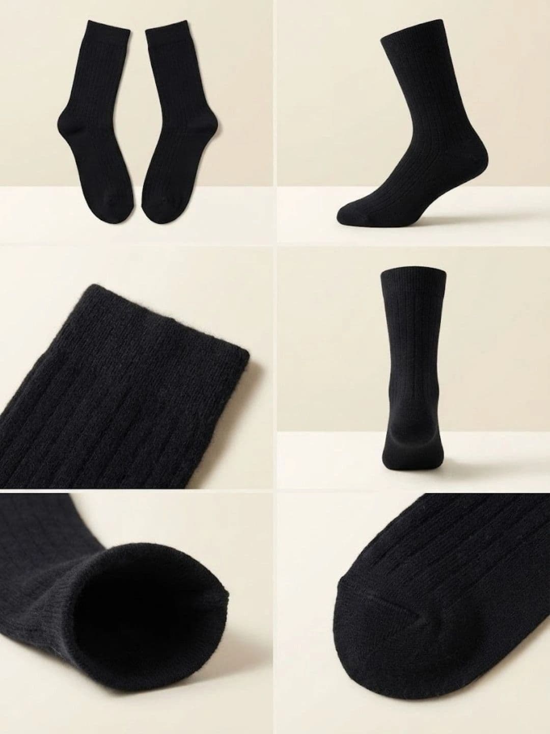 Cdeck Men Woolen Calf Length Socks thumbnail 3