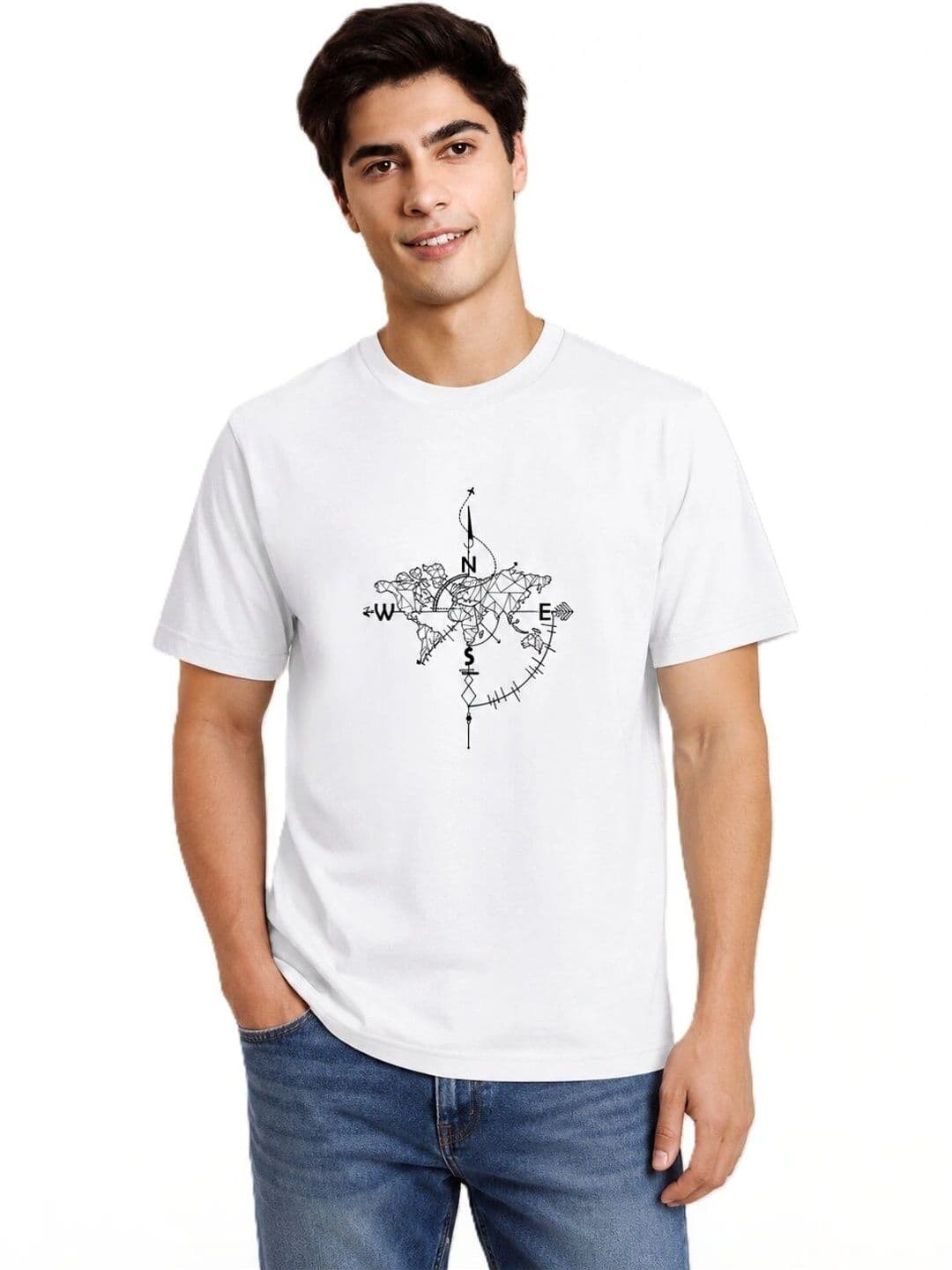 The Arth India Clothing Men Printed T-shirt thumbnail 6