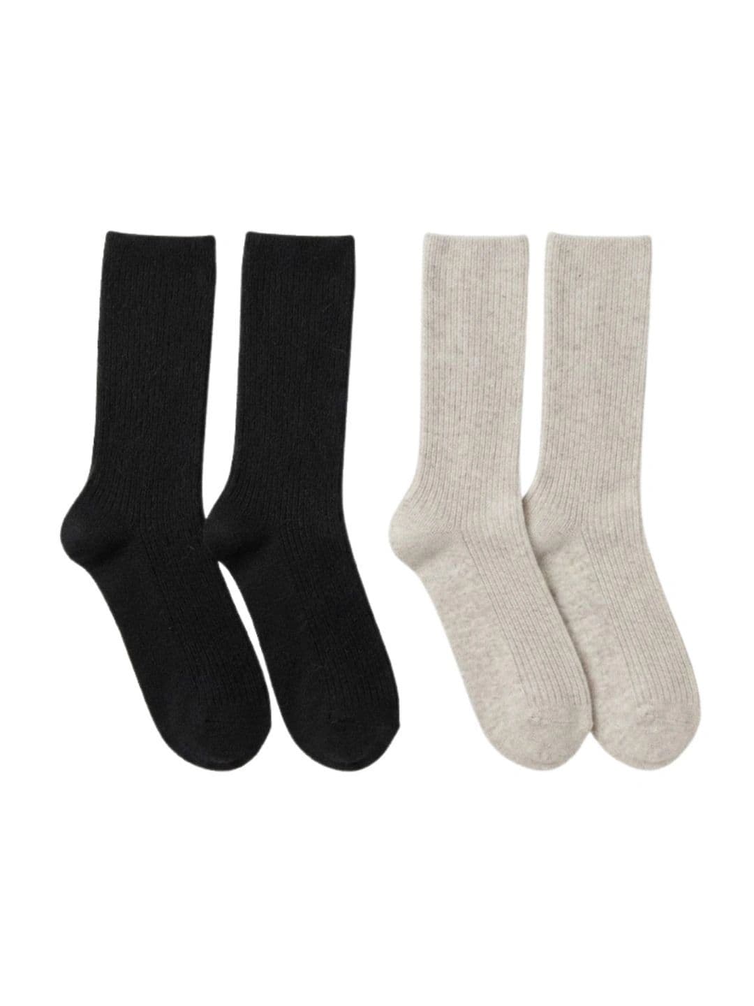 Cdeck Men Pack of 2 Woolen Patterned Calf Length Socks - view 1