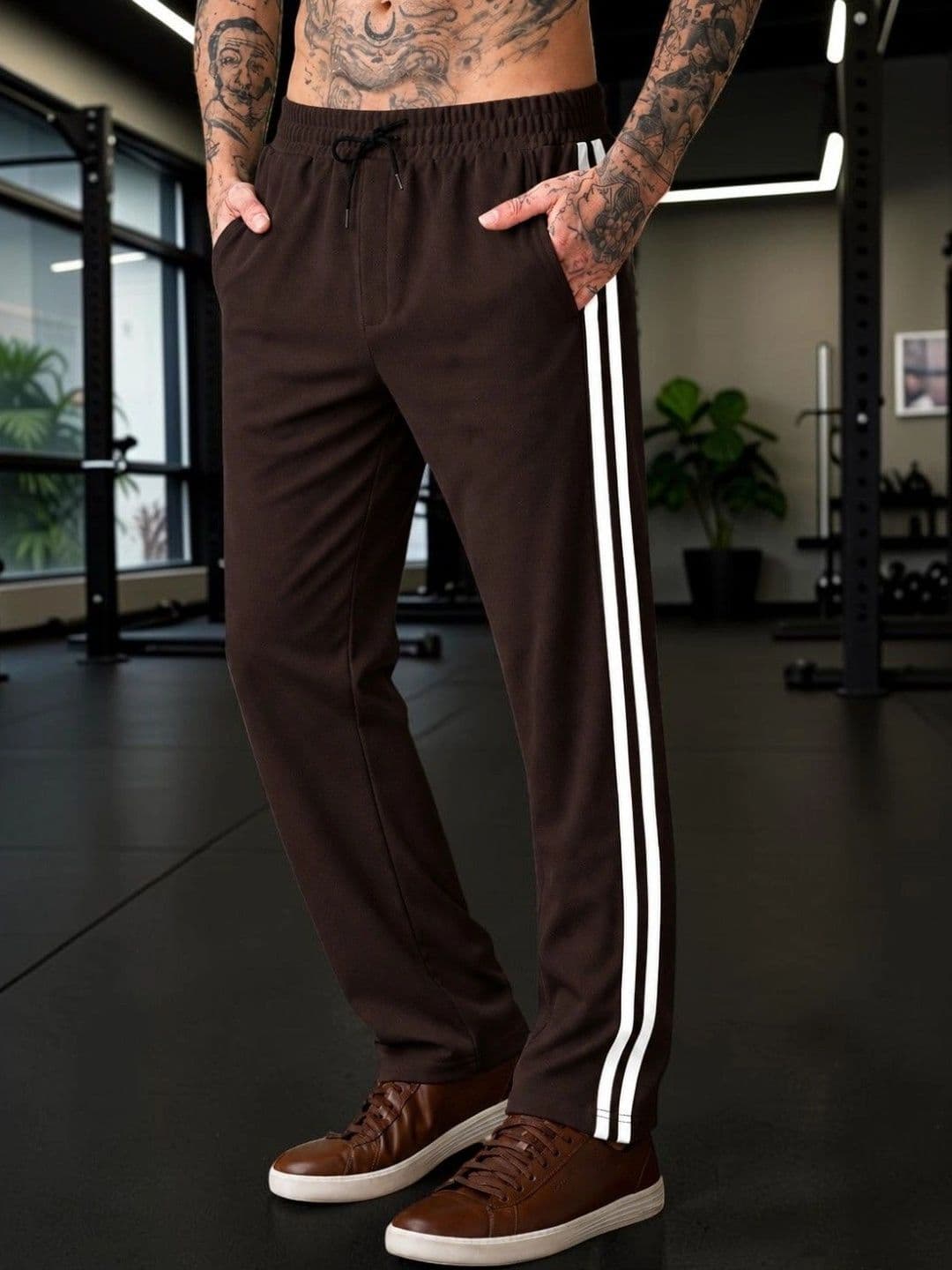 MOJAMEDI Men Straight Fit Training Track Pants - view 1