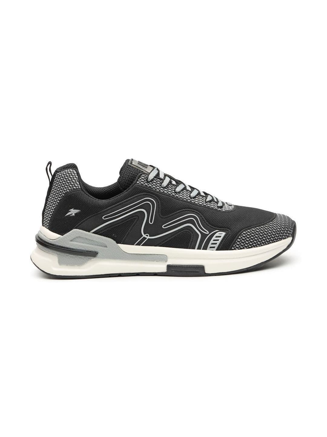 HOS Men Textured Lace-Up Casual Lightweight Comfortable Shoes thumbnail 2