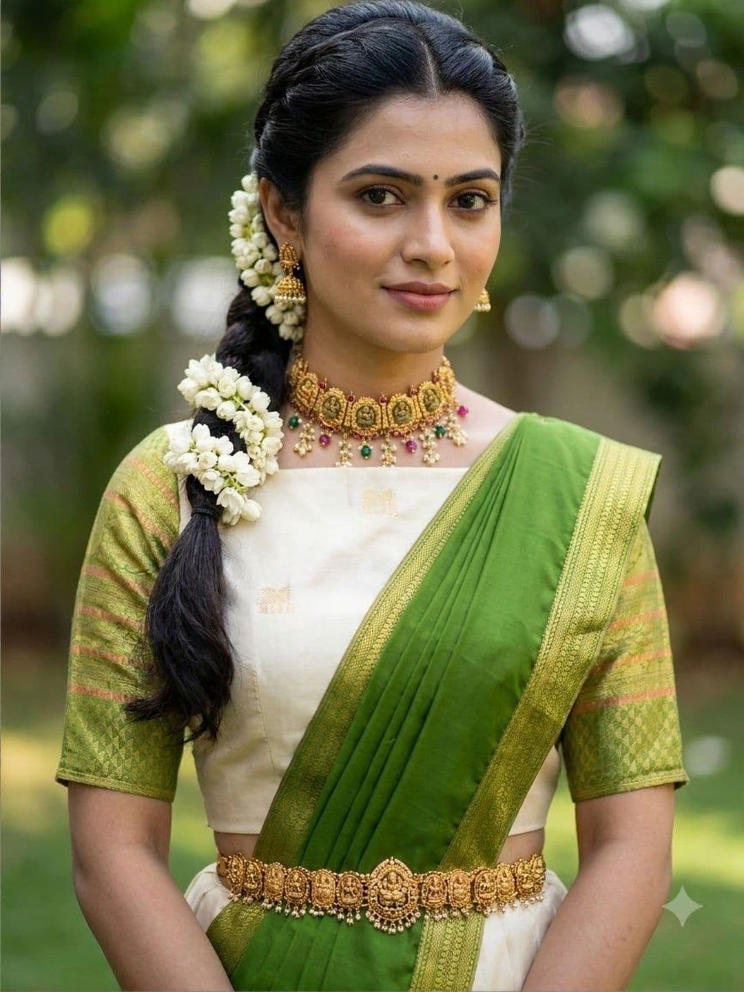 Fabcartz Semi-Stitched Lehenga & Unstitched Blouse With Dupatta thumbnail 6