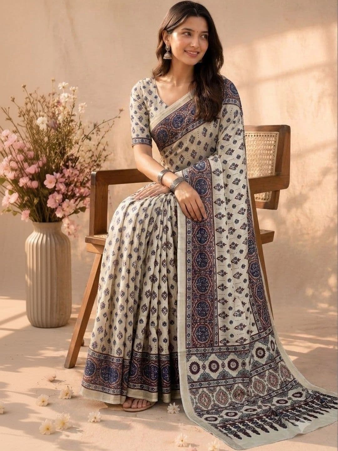 AARYAN SAREES Gadwal Saree thumbnail 2