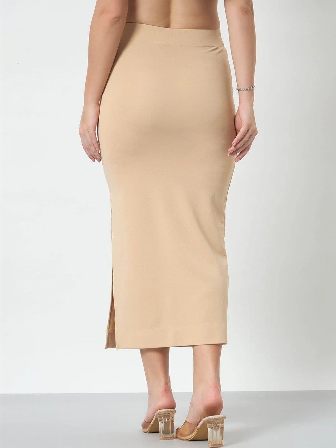 Trend Arrest Women Side Slit Midi Straight Skirt thumbnail 3