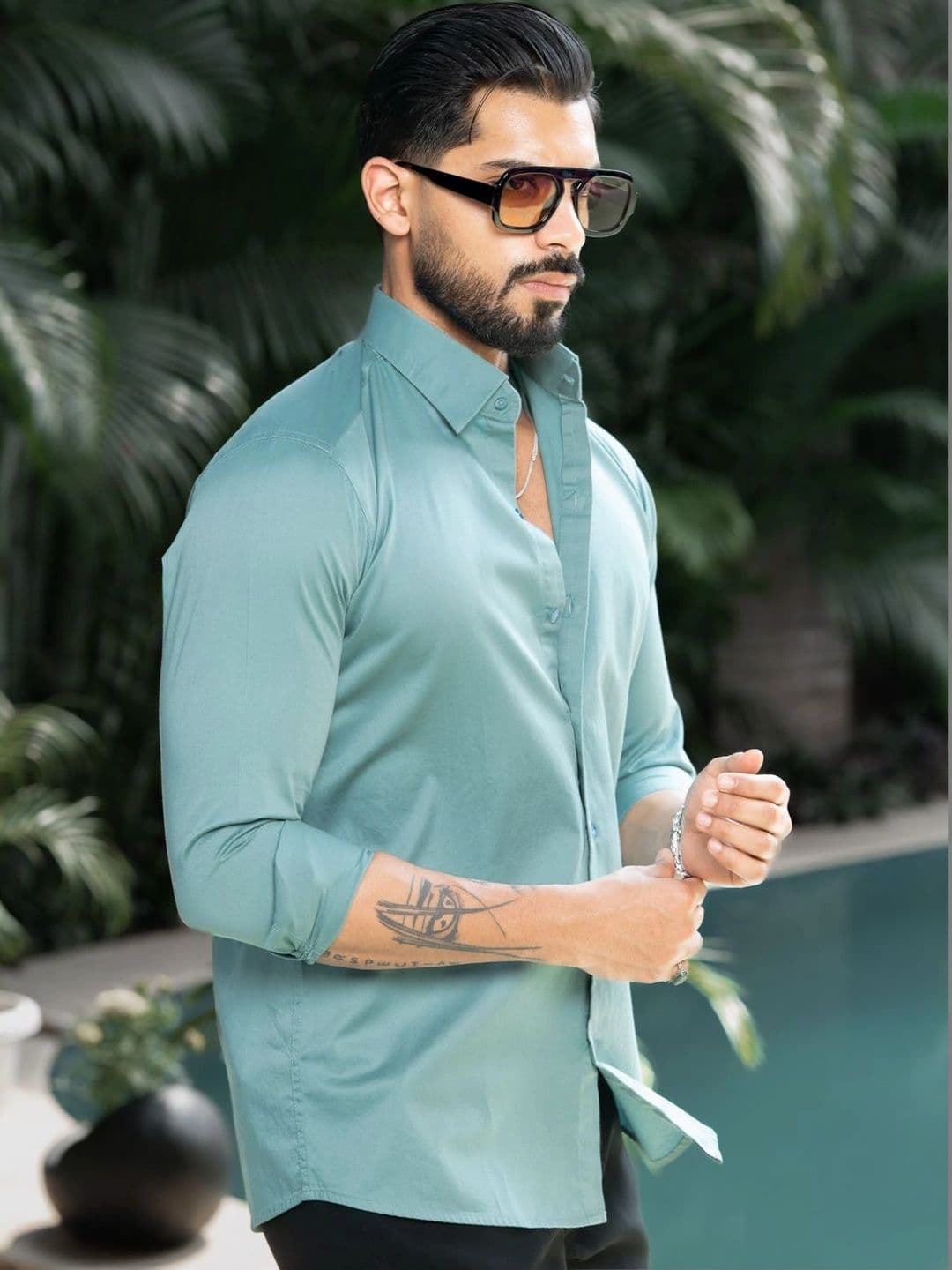 Urban Scissors Men Slim Fit Casual Shirt thumbnail 5
