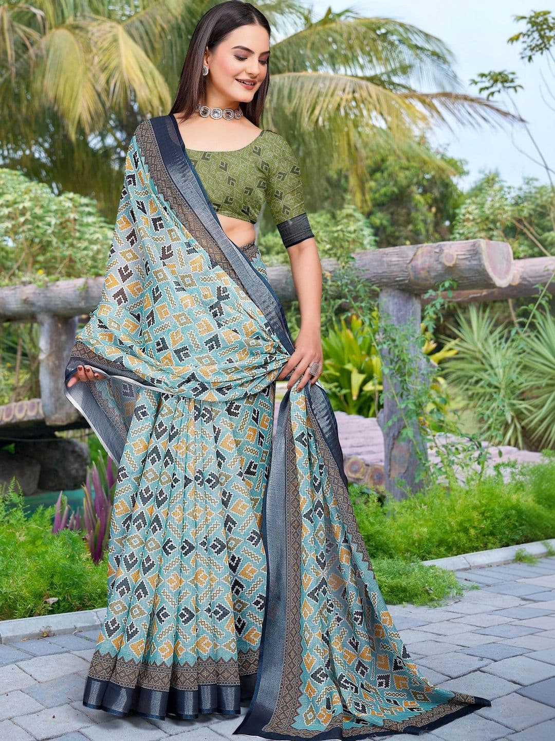 MANVAA Saree thumbnail 6