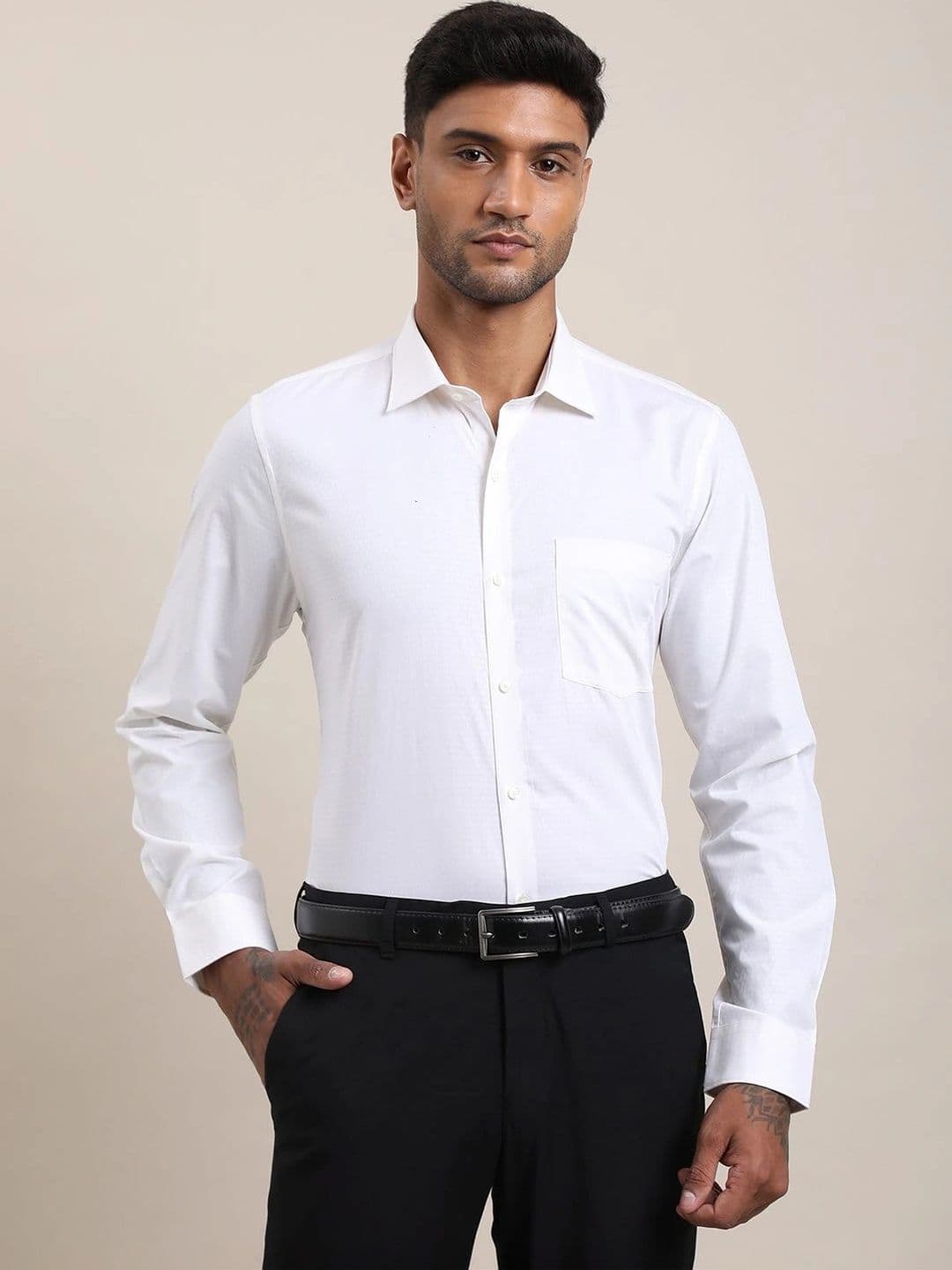 Turtle Men Standard Slim Fit Formal Shirt - view 1